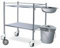Surgical Hub Stainless Steel Hospital Dressing Trolley....... 