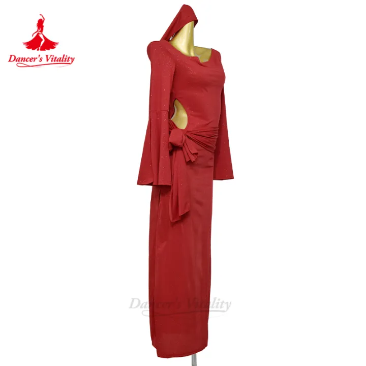 Belly%20Dance%20Costume%20Suit%20for%20Women%20Half%20Sleeve%20Costume%20Robe%20Adult%20Saibi%20Shaabi%20Baladi%20Practice%20Clothes%20Belly%20Dancing%20Wear%20Outfit%20-%20Image%207