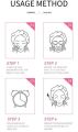 BIOAQUA Randum Pack of 5 Fruit Plant Extract Blueberry, Green tea, Freshen Orange, Strawberry, Kiwi fruit Moisturizing Brighten Facial Sheet Mask. 