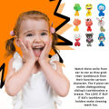 Cartoon Animal Toothbrush Holder Wall Mounted Antibacterial Tooth brush Storage Rack With Suction Cup Bathroom Organizer.