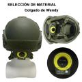 Aramid Kevlar  Helmet FAST  Green NJ IA High Cut - safety helmet Helmet -Wendy. 