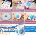 HUSPER Glossy Waterslide Decal Paper for INKJET Printer - CLEAR, 5 Sheets, A4 (8.3×11.7 Inch), Clear Water Slide Transfer Printa.