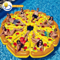 Hot Giant Pizza Swimming Pool Floating Inflatable Mattress Swimming Ring Circle Island Cool Water Party Pool Toy Pool Float. 