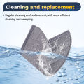 Double Vibration Mop Rags Parts For Roborock G20 S8 Pro Ultra S8+ S8 PLUS Vacuum Cleaner Robot Mop Pad Mop Cloths Accessories.