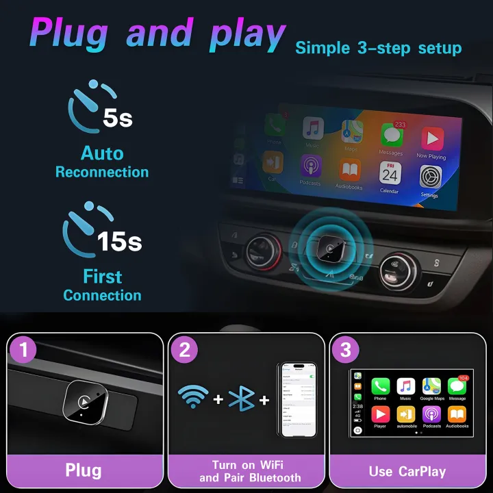 Pionray%202in1%20Wireless%20CarPlay%20Dongle%20Wireless%20Android%20Auto%20Adapter%20Plug%20&%20Play%20For%20Car%20With%20Wired%20CarPlay/Android%20Auto%20-%20Image%205