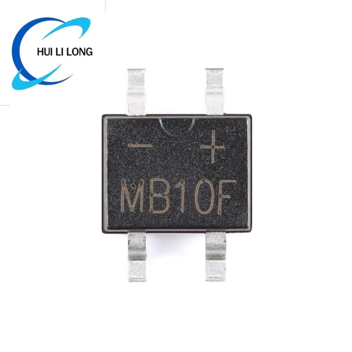 50pcs/10pcs%20MB10F%20MB10%201000V%20800mA%200.8A%20Universal%20Diode%20Bridge%20Stack%20Rectifier%20SMD%20IC%20-%20Image%203