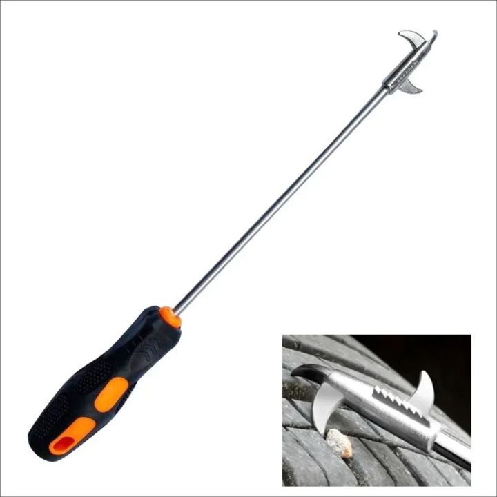 2PCS Tire Cleaning Hook Car Tire Peel Cleaning Tool Multifunctional Tire Peel Hook Tire Repair Accessories Tire Machine