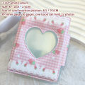 INS Korean Style Photo Card Holder Cute 1 inch ID Photo Storage Display Pendant Keychain Ornaments Star Chasing Girl .