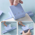 1PC Multi-Function 3-Hole Punch, Small Hand Punch, Can Bind 6 Sheets of Paper, Suitable for Scrapbooking and Paper Crafting.. 