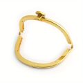 1PC metal handle frame accessories handbag evening bag detachable kiss lock buckle suitable for DIY handicraft bag wallet. 