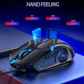 G5 Mute Wired Mouse Six Keys Luminous Game E-Sports Machinery Computer Accessories Cross-Border Delivery. 