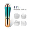 Electric Facial 4 In 1 Massager Micro Vibration Eye Beauty Instrument For Relax Eye Dark Circles Eye Bags Wrinkles Puffiness. 