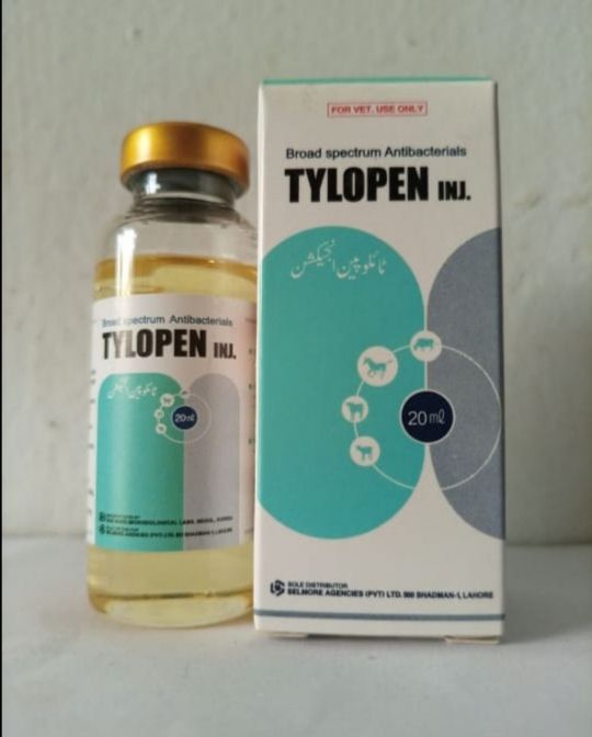 Tylopen Injection 20ml For Large Animals, Poultry & Birds