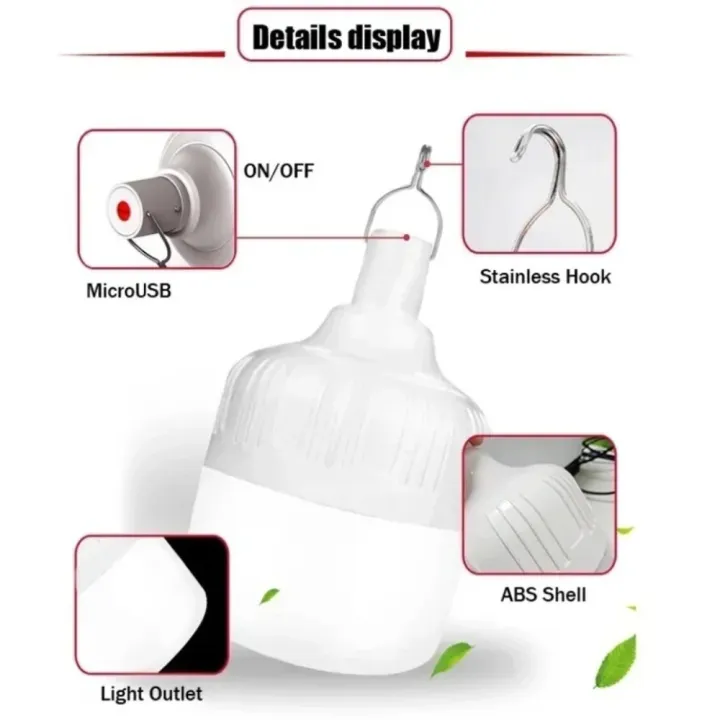 JOYINLED%2020W/30W/60W/80W%20Portable%20LED%20Tent%20Lamp,%20Rechargeable%20Camping%20Lantern,%20USB%20Outdoor%20Emergency%20Light%20for%20BBQ%20Patio%20Garden%20-%20Image%205