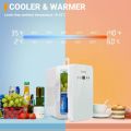 AstroAI Mini Fridge 6 Litre/8 Can Skincare Fridge for Bedroom - With Upgraded Temperature Control Panel, AC/12V DC Thermoelectric Portable Cooler and Warmer. 