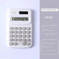 1PcsSmall Solar Calculator Portable Calculator Cute 8 Digits LCD Electronic Home Office Calculator for Primary School Calculator. 