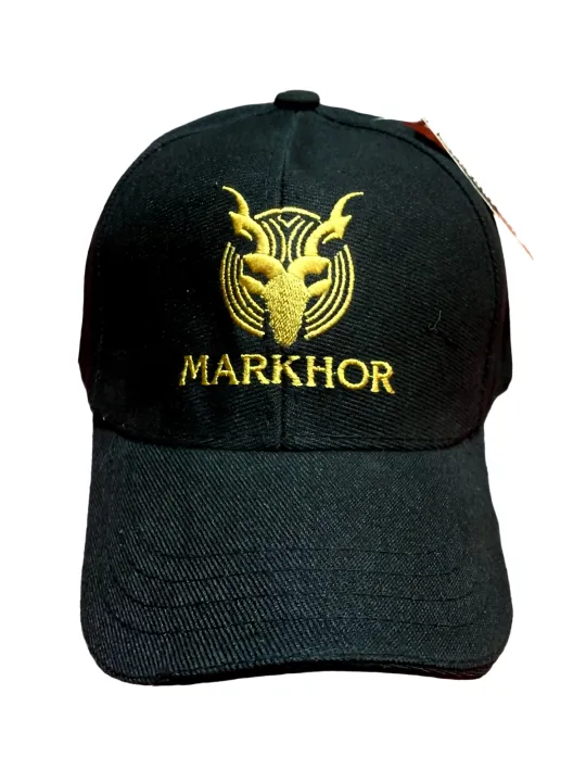 Markhor%20Cap%20Stylish%20logo%20Hat%20Black%20Premium%20Quality%20-%20Image%203