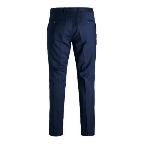 Navy Blue Office Dress Pant For Mens