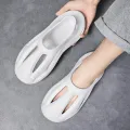 Couples hole shoes summer coconut sandals men's beach shoes fashion outdoor EVA sandals and slippers Baotou shoes. 