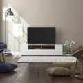 TV Stands with four storage Cabinets for up to 60-Inch TVs" / Modern Design Tv Stands For Tvs Up To 60'', Led Light Entertainment Center, Media Console With Multi Functional Storage, Tv Cabinet For Living Room,Bedroom, Home Decor. 