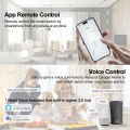 16A Mini ZigBee Smart Switch Module DIY Light Relay Breaker Intelligent Life App Control,Home Automation Works with Alexa . 