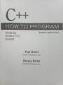 C++ How to Program 10th Edition by Paul Deitel, Harvey Deitel / C++ book / C++. 