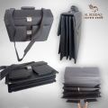(0riginal Leather) file bag brifecase and laptop bag man and woman useable and one leather (cardholder) freee. 