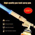 Portable Gold Copper Gas Welding  High Temperature Flame for BBQ Cooking Brazing. 