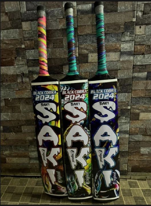New edition 2025 Original Warranty SAKI Cricket Bat Tape Ball Cricket Bat | Original Bat | 2025 Best Quality | M.H SPORTS