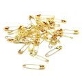 Golden Small Tiny Gold Metal Steel Mini Safety Pins 2cm 20mm Golden Safety Pins Best Quality Suitable for Sewing Clothing, Labels, Crafts, Suitable for Sewing Clothing, Labels, Crafts, and DIY Jewelry Making By Mall City Zone. 