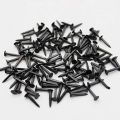 12,24,50,100, Pcs 1 inch  Shoe Tacks Nails - Timiy Iron Nails Tacks Cut Tacks Designed for Shoe Boots Heels Repair Black Fasteners Kheel Iron Chappal Sandal Shoes Wood Fly board Nail. 