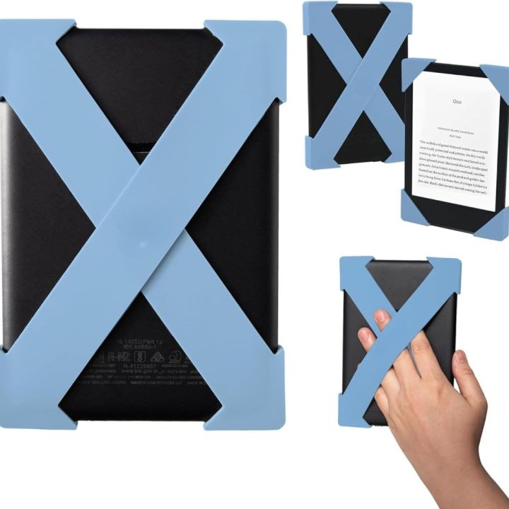 NEW%20PU%20Leather%206-7"%20eReader%20Secure%20Hand%20Strap%20High%20Elastic%20E-Book%20Fixed%20Belt%20for%20Kindle%20Paperwhite/Kobo/Voyaga/Pocketbook/Tolino%20-%20Image%207
