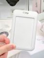 This card holder, with a star-shaped pendant, can be used as a bag charm or keychain. It can store ID cards, celebrity cards,. 