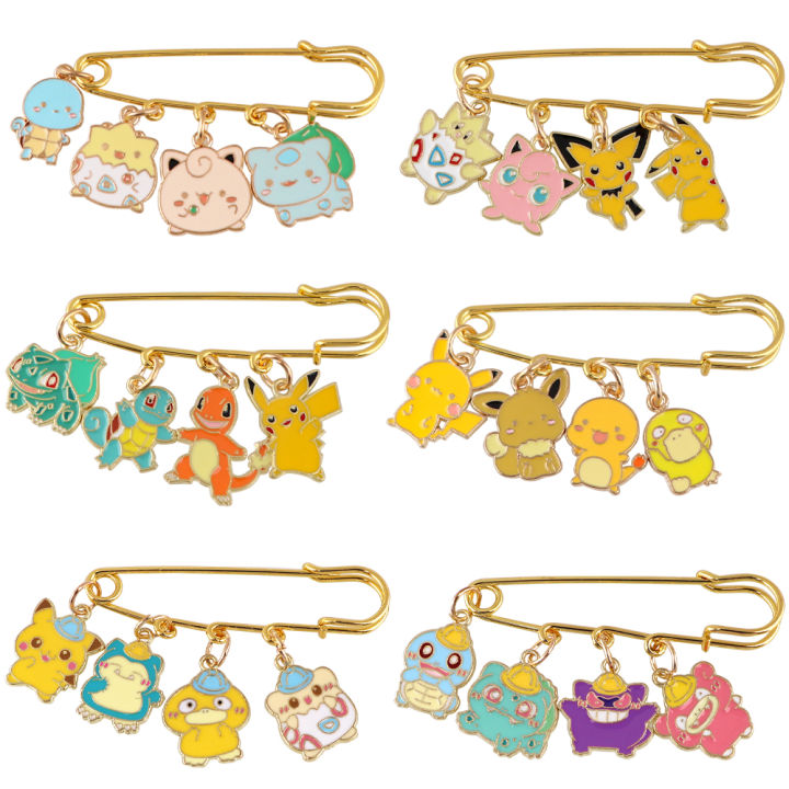 Anime Characters Badges Enamel Pin Women's Brooch Cute Lapel Pins for