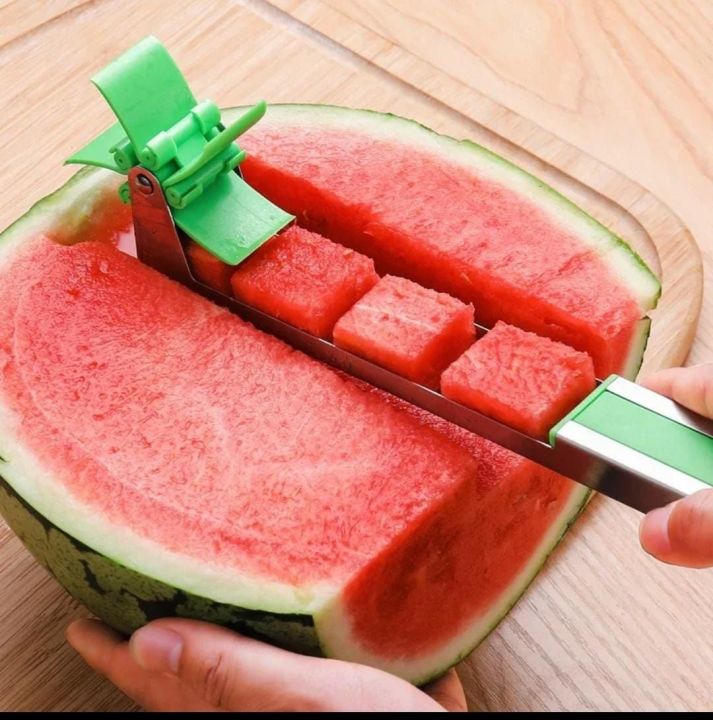 Watermelon cude Cutter stainless steel easy to cut