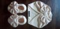 Baby turban hat with bootie. 