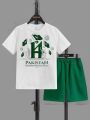 14 August Soft Stretchable Banyan Suit | Summer Wear for Boys & Baby Girls | Sizes 1–6 Years | Green & White Outfit  14 August kids dress  
baby girl green dress  
boys white shirt 14 august  
summer wear for kids  
soft stretchable kids suit. 