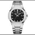 Pecolagar Quartz Men’s Luxury Stainless Steel and belt Watch with Box.
