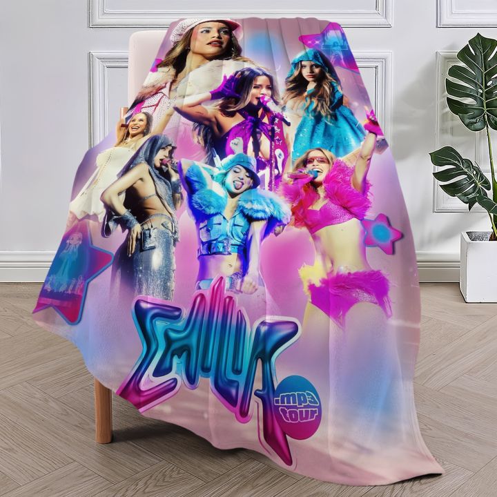 Singer%20Emilia%20Mernes%20Mp3%20Blanket%20Plush%20Nap%20Sofa%20rug%20for%20Living%20Room%20Warm%20Office%20Bedroom%20Birthday%20Home%20Travel%20Kid%20Gifts%20-%20Image%203