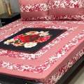 Embriodered Bedsheet Set King Size Patchwork Embriodered Bedsheet Double Bed Export Quality. 