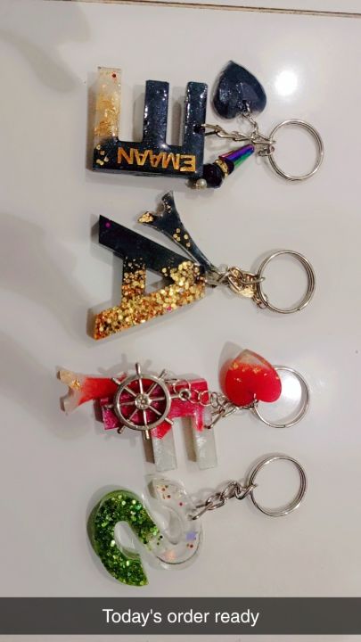 Epoxy Resin keychain