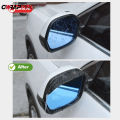 2PCS Car Rearview Mirror Rain Eyebrow Carbon Fiber Sun Visor Shade Cover Protector Clear Vision for Rain Car Mirror Accessories.