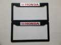 HONDA Premium Quality Car License Number Plate Frame - (2 Pis-1 Set). 