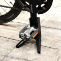Outdoor portable bicycle road bike support stand, bicycle posing magic tool, wind-resistant and easy-to-install stand. 