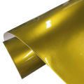 Ultra Gloss Candy Metallic Gold Vinyl Car Wrap Film Roll with Air Release Self Adhesive Decal Sticker Motorbike Vehicle Wrapping. 