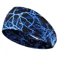 1PC Unisex Fitness Anti Sweating Band Running Headband Sports Absorbing Yoga Hair. 