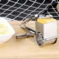 4in1 Stainless Steel Rotary Cheese Grater Hand-Cranked Cheese Shredder Cheese Cutter Slicer Kitchen Cheese Grater Kitchen Gadget. 