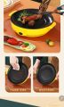 Portable 22cm Non Stick Multifunction Electric Frying Pan Skillet Oven Non-Sticky Grill Fry Baking Roast Pot Cooker Steak Barbecue Kitchen Tool For Gift Items. 