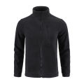 Outdoor Camouflage Fleece Jacket Double-Sided Shake Fleece Cardigan Tactical Jacket Warm Mountaineering Suit.