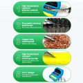 RELIFE RL-599C Solder Tip Cleaner 3-IN-1 Steel Brush/Copper Wire Ball/Sponge Welding Soldering Iron Tips Cleaning Tools.